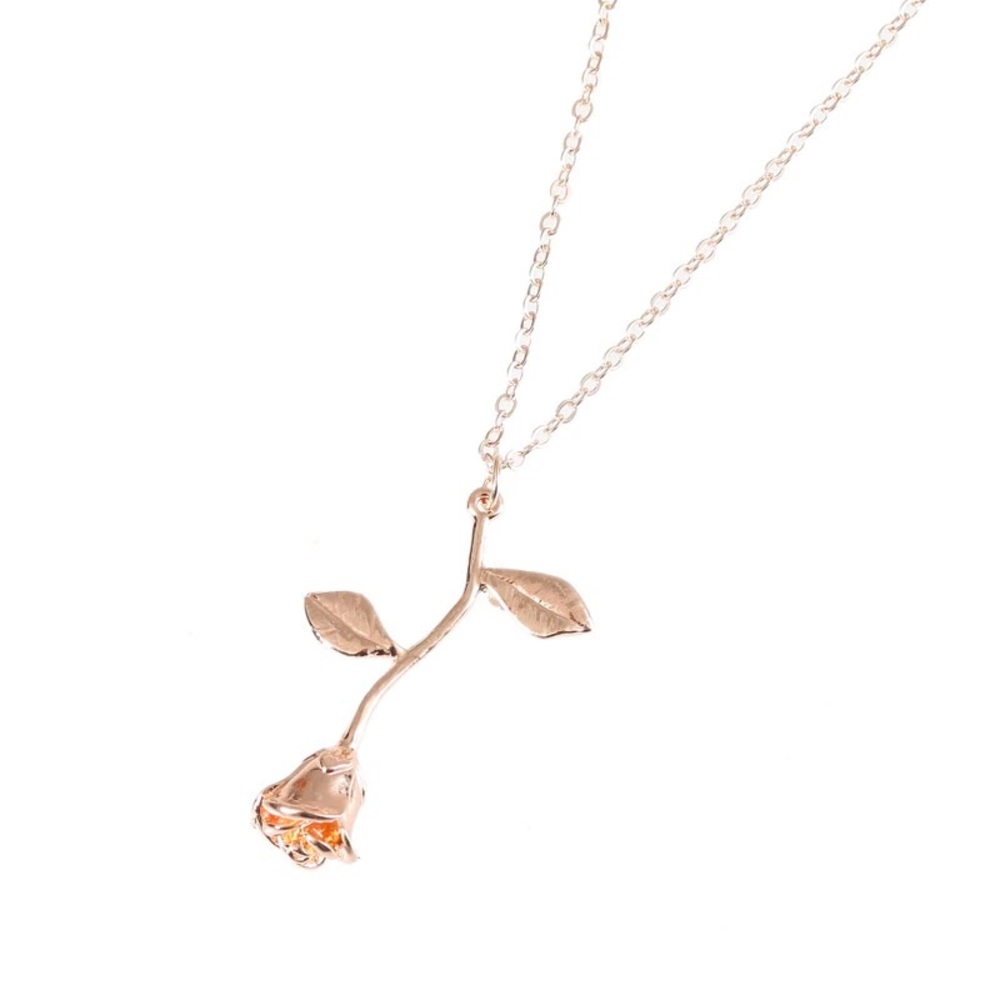 Rose Pendant Necklace - Picture 3 of 4
